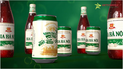 Phim quảng cáo – TVC 3D – Bia Hà Nội lon xanh 