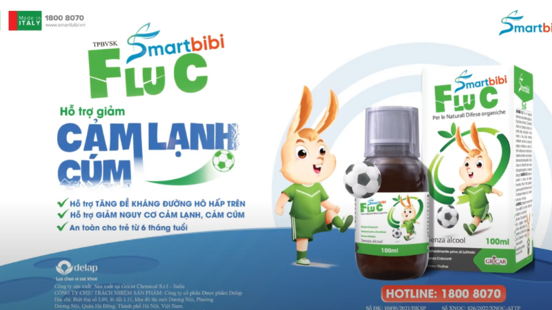 TVC Quảng Cáo 2D Siro Thảo Dược FluC Delap 