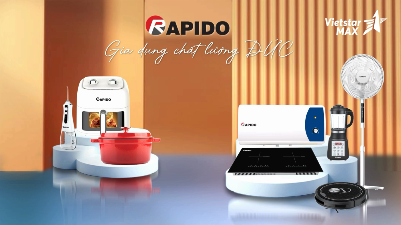 TVC quảng cáo – Đồ gia dụng Đức Rapido 
